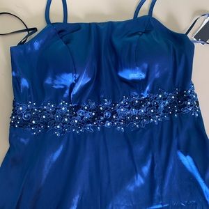 Blue Prom dress